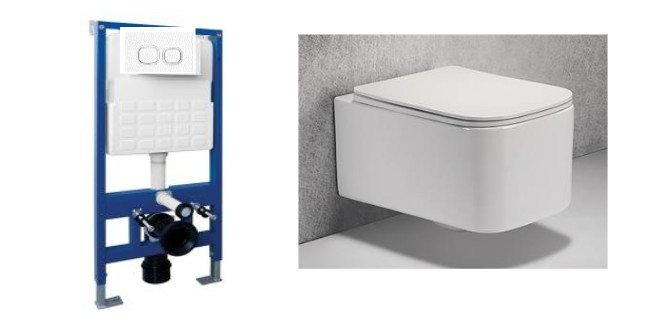 WALL HUNG COMMODE UCOMFORT 856
